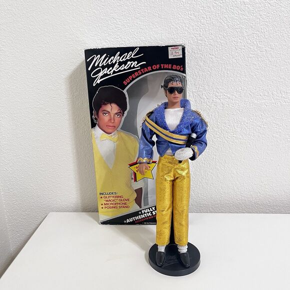 Michael Jackson Superstar of The 80's Doll Grammy Awards Outfit LJN Toys Vintage - Picture 2 of 16
